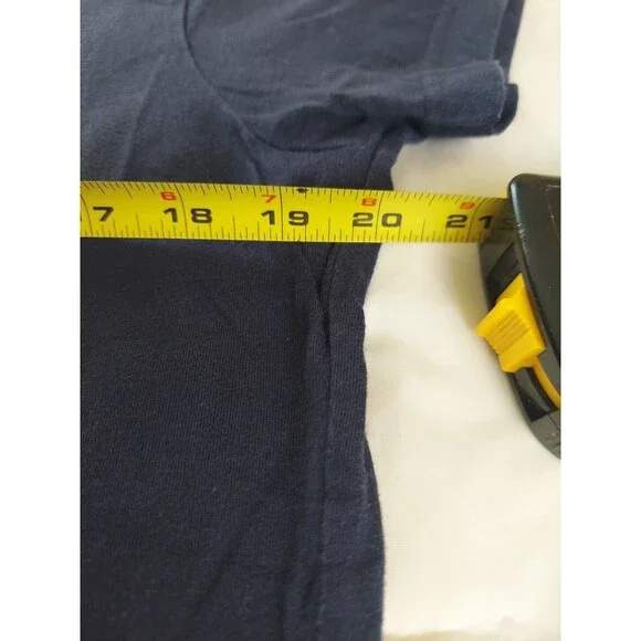 Tee Turtle Sailor Moon Women's Small Cat's Graphic Dark Blue T-Shirt - Picture 6 of 6